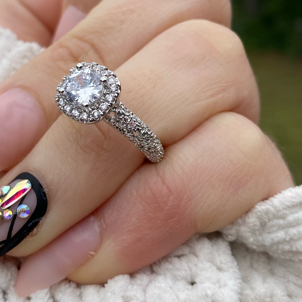 NEW 925 Sterling Silver Sparkling ✨ Ring - Picture 9 of 10
